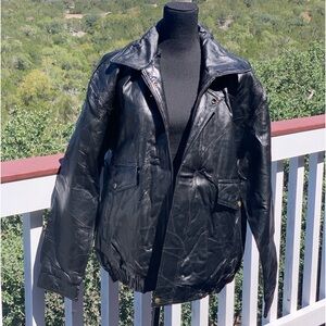 New Napoline Men’s‎ Genuine Leather Bomber Jacket